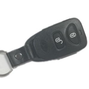telecontrole chave do carro de Santa Fe Accent PLNHM-T00 do pânico do botão da corrente de relógio 2 de 315MHz Hyundai