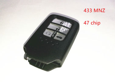 Chave remota Fob72147-TEX-Z01 de Honda do botão do preto 4 433 microplaqueta da identificação 47 do megahertz