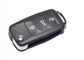 Botão Flip Car Remote Key 3t0 837 de Skoda 3 202 microplaqueta da identificação 48 de H 433 megahertz