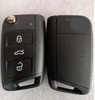 comprar 434Mhz 3 botão 5E0-959-752.D-R0 Flip Remote Key For Skoda Keyless Octavia Rapid Fabricação em linha