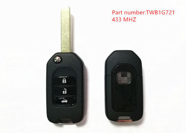 comprar Enegreça a chave remota 433Mhz de Honda de 3 botões com a microplaqueta 47 da número da peça TWB1G721 Fabricação em linha