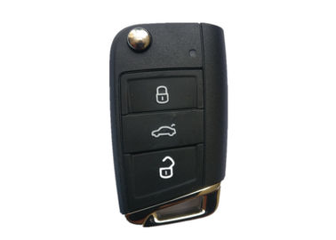 comprar Chave remota 5G6 959 753AG de uma aleta de 3 megahertz Volkswagen Golf do botão 433 com bateria online manufacture