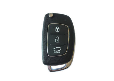 comprar 3 da cor esperta do preto da chave 4D60 80BIT do carro de Hyundai do botão material plástico Fabricação em linha