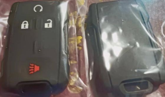 chave remota de 315Mhz 3+1button M3N-32337100 para Chevrolet/GMC