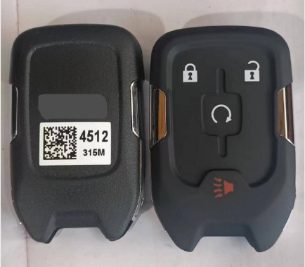 chave esperta da microplaqueta HYQ1AA 13584512 do botão 46E de 315Mhz 3 + 1 para o terreno Chevrolet Suburban de GMC
