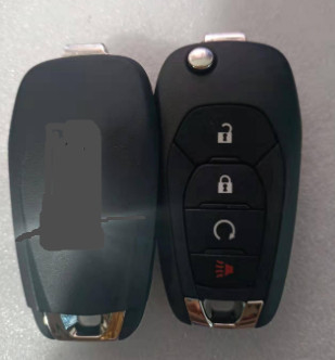 microplaqueta LXP-T003 13530752 Flip Remote Key For Chevrolet Sonic do botão 46 de 315Mhz 3 + 1