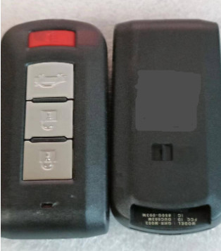 315Mhz 3+1 miragem G4 do botão OUC003M 47 Chip Smart Key For Mitsubishi