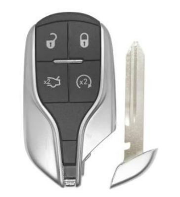 433Mhz 4 botões M3N-7393490 46 Chip Smart Keyless Key Para Maserati Ghibli Quattrorte