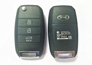 OKA 870T 2014 - 2016 chave remota de KIA Cerato, telecontrole do carro da chave da aleta de 3 BOTÕES