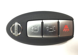 Do botão remoto Keyless do megahertz 3 do material plástico 315 da entrada de CWTWBU729 Nissan corrente de relógio chave