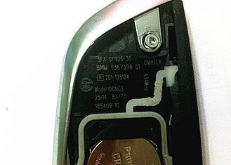 A número da peça profissional 9367398-01 4 da chave do carro de BMW abotoa 434MHz para BMW X5/X6