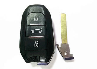 Corrente de relógio Keyless da entrada de Valeo A01TAB CE0682/chave esperta 2011DJ1873 de Peugeot 433 megahertz com lâmina