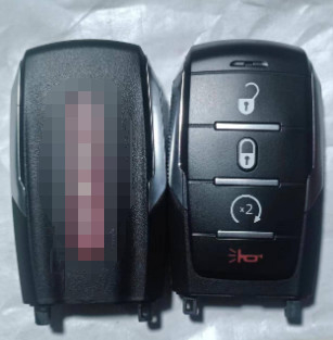 433 MHz OHT-4882056 3 + 1 botão 68291691AD 4A Chip Smart Key Para Dodge Ram 1500 Pickup