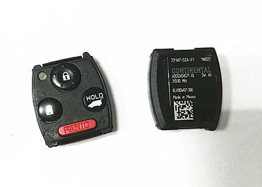 Microplaqueta preta PCF7941 do botão 315MHz 72147-SZA-X1 46 do telecontrole 3 de ID46 Honda