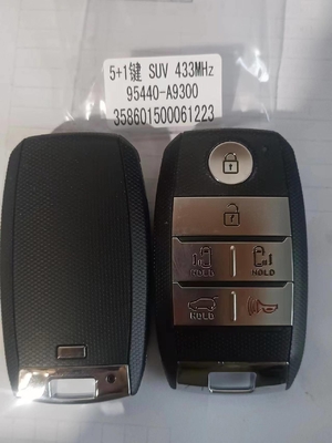 6 botões KIA Car Keyless Entry Key com ID47 Chip 95440-A9300 Keyless Go 433MHz Remote Key para 2015-2020 Kia Sedona