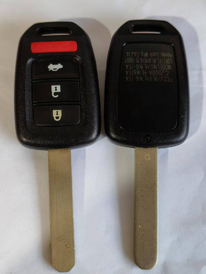 433Mhz 3+1 Botão 47 Chip MLBHLIK6-1TA chave remoto Para 2017 - 2021 Honda Civic