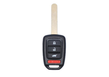 Botão principal remoto preto da identificação MLBHLIK6-1TA 4 do FCC da chave de Honda Civic 433 megahertz de material plástico